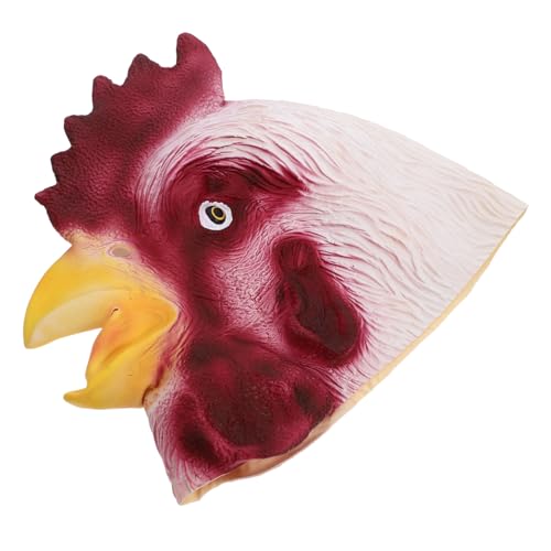 Supvox Tiermaske Rooster Kopf für Halloween Kostüm Cosplay Party Maskerade Erwachsene Tierkopf Verkleidung Supvox Tiermaske Rooster Kopf für Halloween Kostüm Cosplay Party Maskerade Erwachsene Tierkopf Verkleidung von Supvox