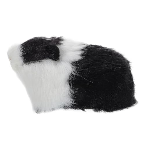 Supvox Tiermodell Mausspielzeug Flauschige Hamsterpuppe Realistisches Meerschweinchen Simuliertes Kognitives Realistisches Stofftierspielzeug Ratte Flauschiges Meerschweinchenmodell von Supvox
