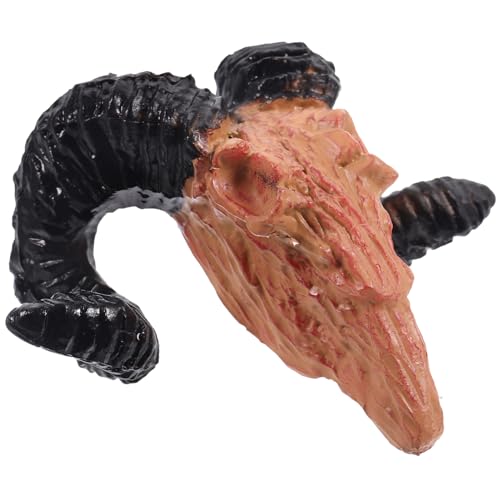 Supvox Tierschädel Dekoration Horror Gruseliges Tuch Winzige Gruselige Puppe Gruselige Puppe Viecher Ornament Puppenhaus DIY Requisite Miniatur Schädel Form von Supvox