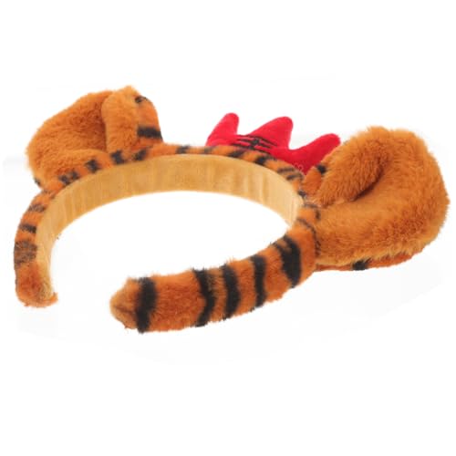 Supvox Tiger Ohr Haarreif für Mädchen Niedliches Cosplay Stirnband mit Kleinen Tigerohren Rutschfestes Komfortables Haarband für Party und Kreatives Styling Vielseitiges Accessoire für Supvox Tiger Ohr Haarreif für Mädchen Niedliches Cosplay Stirnband mit Kleinen Tigerohren Rutschfestes Komfortables Haarband für Party und Kreatives Styling Vielseitiges Accessoire für von Supvox