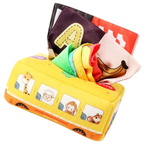 Supvox Tissue Box Cartoon Sensorikspielzeug für Neugeborene Fördert Frühes Lernen Stofftüchern Geräuschpapieren für Interaktive Eltern Spiele Supvox Tissue Box Cartoon Sensorikspielzeug für Neugeborene Fördert Frühes Lernen Stofftüchern Geräuschpapieren für Interaktive Eltern Spiele von Supvox