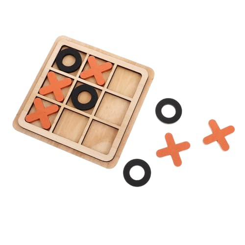 Supvox Toe- Kinderbrettspiele Puzzle- aus Holz Brettspieltisch Kinderpädagogische Spielzeuge Kinderzimmerdekor Tabletop-Spiele Denkspiel Dame Brettspiel hölzern Supvox Toe- Kinderbrettspiele Puzzle- aus Holz Brettspieltisch Kinderpädagogische Spielzeuge Kinderzimmerdekor Tabletop-Spiele Denkspiel Dame Brettspiel hölzern von Supvox