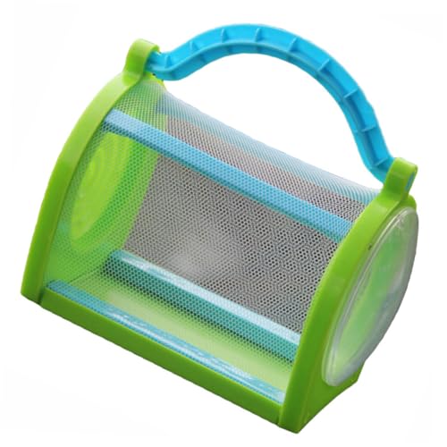 Supvox Tragbarer Insektenkäfig mit Praktischem Tragegriff Grünes Kinderhaus für Naturerkundung Robustes Mesh Gehege zum und Beobachten von Insekten Fördert Konzentration und Outdoor Supvox Tragbarer Insektenkäfig mit Praktischem Tragegriff Grünes Kinderhaus für Naturerkundung Robustes Mesh Gehege zum und Beobachten von Insekten Fördert Konzentration und Outdoor von Supvox