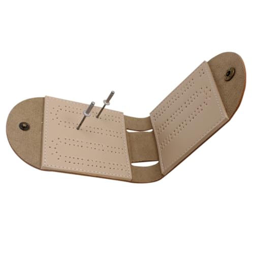 Supvox Tragbares Brettspielpaket Reisen Falten Planke Tasche Kartenverkehrsfall klappbare Anzeigetafel Kartenspielbrett für den Innenbereich Klapptafel Zweifarbiges PU-Leder Hellbraun Supvox Tragbares Brettspielpaket Reisen Falten Planke Tasche Kartenverkehrsfall klappbare Anzeigetafel Kartenspielbrett für den Innenbereich Klapptafel Zweifarbiges PU-Leder Hellbraun von Supvox