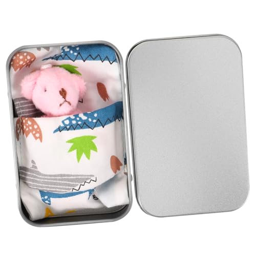Supvox Tragen Plüsch Klein Mini Winzig Babys Kuscheltier Ausgestopft Tasche Bär in Einer Dose Wohnkultur Bär in Zinn Cartoon-bär-Puppe Bär Figur Schwamm Supvox Tragen Plüsch Klein Mini Winzig Babys Kuscheltier Ausgestopft Tasche Bär in Einer Dose Wohnkultur Bär in Zinn Cartoon-bär-Puppe Bär Figur Schwamm von Supvox