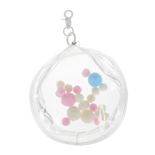 Supvox Transparente Mini Aufbewahrungstasche mit Reißverschluss und Schlüsselanhänger Schutzbeutel für Baumwollpuppen Kratzfest Charmantes Design Langlebig und Praktisch für Unterwegs Supvox Transparente Mini Aufbewahrungstasche mit Reißverschluss und Schlüsselanhänger Schutzbeutel für Baumwollpuppen Kratzfest Charmantes Design Langlebig und Praktisch für Unterwegs von Supvox