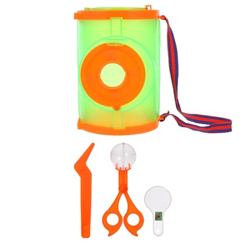 Supvox Transparente Specimen Box mit Fixierbasis Beobachtungs Sammelset für Pädagogisches Insekten Tierbeobachtungsspielzeug für Junge Forscher und Naturerkundungen von Supvox
