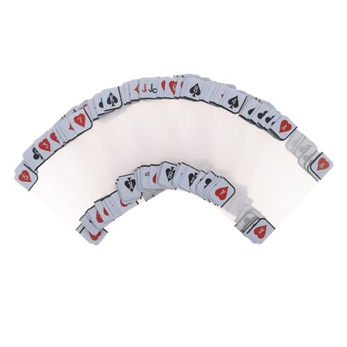 Supvox Transparente wasserdichte Spielkarten Mit Mattierter Oberfläche Kratzfester Kunststoff Pokerdeck Für Zuhause Outdoor Spiele Und Wettbewerbe Betrugssichere Kartenspiele Supvox Transparente wasserdichte Spielkarten Mit Mattierter Oberfläche Kratzfester Kunststoff Pokerdeck Für Zuhause Outdoor Spiele Und Wettbewerbe Betrugssichere Kartenspiele von Supvox