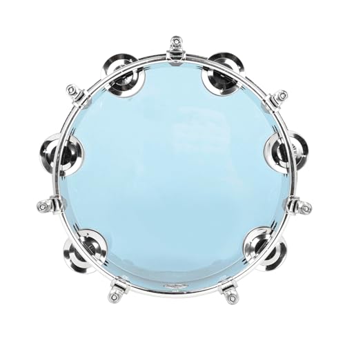 Supvox Transparentes Percussion Hand Drum mit Edelstahlrahmen Langlebiges Musikspielzeug für Mädchen und Jungen Ergonomisch Geformt Klarer Tragbares Rhythmusinstrument Supvox Transparentes Percussion Hand Drum mit Edelstahlrahmen Langlebiges Musikspielzeug für Mädchen und Jungen Ergonomisch Geformt Klarer Tragbares Rhythmusinstrument von Supvox