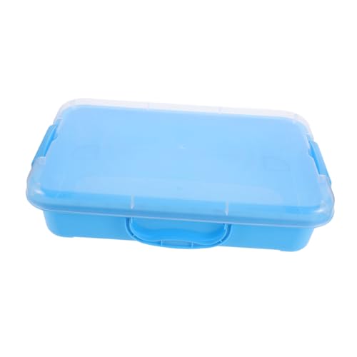 Supvox Tray mit Abnehmbarem Deckel Kreatives für Innen und Außenaktivitäten für Familien und Vorschulaktivitäten Transparentes Mittleres Design für Endlosen Sandspaß Supvox Tray mit Abnehmbarem Deckel Kreatives für Innen und Außenaktivitäten für Familien und Vorschulaktivitäten Transparentes Mittleres Design für Endlosen Sandspaß von Supvox