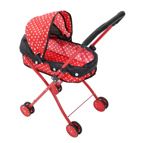 Supvox Trolley- Miniatur-Kinderwagen Puppe Kindergarten Kinderwagen Klein -Kinderwagen Mädchen Winzig Zubehör Kinderspielzeug Oxford-Stoff Supvox Trolley- Miniatur-Kinderwagen Puppe Kindergarten Kinderwagen Klein -Kinderwagen Mädchen Winzig Zubehör Kinderspielzeug Oxford-Stoff von Supvox