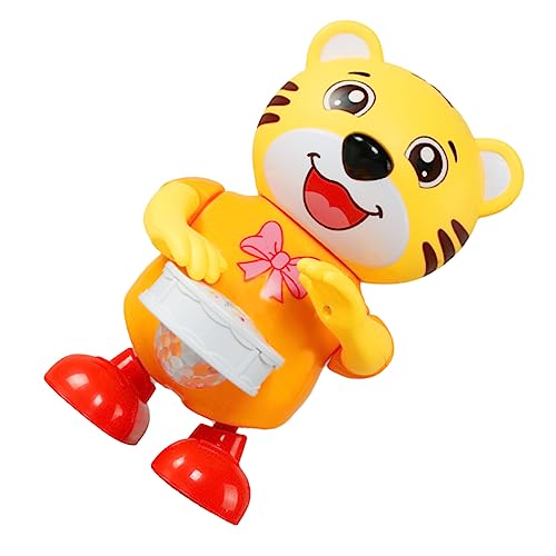 Supvox Trommelbeschläge Tigerroboter Kinderspielzeug Spielzeugtiger singendes Musikspielzeug Tanzendes Musikspielzeug Babymusikspielzeug Elektronisches Original Orange Zufällige Farbe Supvox Trommelbeschläge Tigerroboter Kinderspielzeug Spielzeugtiger singendes Musikspielzeug Tanzendes Musikspielzeug Babymusikspielzeug Elektronisches Original Orange Zufällige Farbe von Supvox