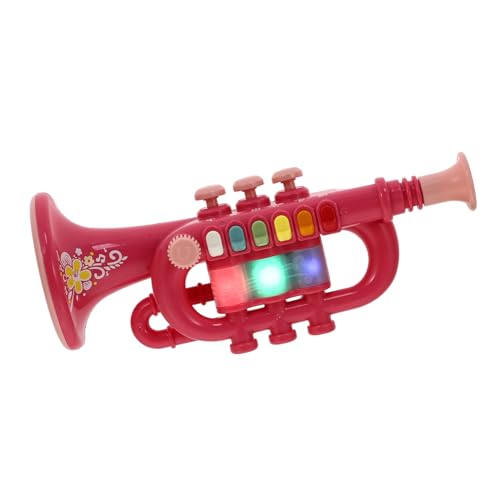 Supvox Trompete aus Robustem Pädagogisches Blasinstrument für Musikalische Früherziehung Geschenkidee für Jungen und Mädchen Rhythmus und Kreativität Supvox Trompete aus Robustem Pädagogisches Blasinstrument für Musikalische Früherziehung Geschenkidee für Jungen und Mädchen Rhythmus und Kreativität von Supvox