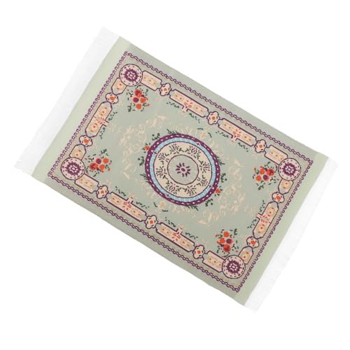 Supvox Türkischer Teppich Wohnbereich Kleiner Puppen Kinderzimmerteppich Schlafzimmer Zotteliger Miniatur Webteppich Retro Mini Hausteppich Mini Vintage Bodenteppich Mini Supvox Türkischer Teppich Wohnbereich Kleiner Puppen Kinderzimmerteppich Schlafzimmer Zotteliger Miniatur Webteppich Retro Mini Hausteppich Mini Vintage Bodenteppich Mini von Supvox
