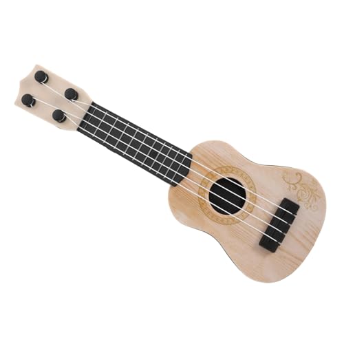 Supvox Ukulele Kunststoff Musikspielzeug mit Weichen Nylon Saiten für Jungen Mädchen Pädagogisches Instrument zur Musikalischen Früherziehung und Kreativen Rhythmusförderung von Supvox