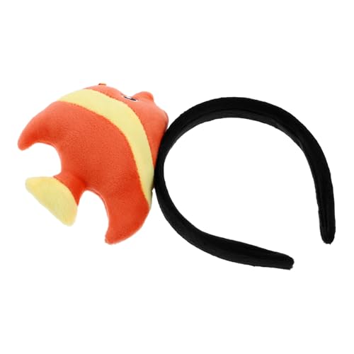 Supvox Urlaub Stirnbänder Halloween-stirnbänder Für Halloween-stirnband Für Halloween Stirnband Kostüm Stirnbänder Fisch Stirnband Plastik Orange von Supvox