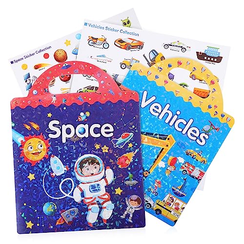 Supvox Verkehrsraumaufkleber Fahrzeugaufkleber Stickerbücher für Kleinkinder wiederaufklebbares Stickerbuch herausnehmbares Stickerbuch Jungen Aufkleberbuch Aufkleber für Rennwagen Papier Supvox Verkehrsraumaufkleber Fahrzeugaufkleber Stickerbücher für Kleinkinder wiederaufklebbares Stickerbuch herausnehmbares Stickerbuch Jungen Aufkleberbuch Aufkleber für Rennwagen Papier von Supvox