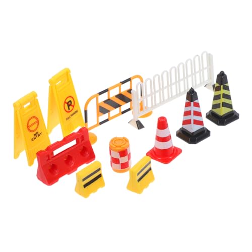Supvox Verkehrsschildern und Baustellenbarrieren für Teiliges Lernspielzeug für Straßenverkehr und Parkplätze für Rollenspiele und Frühe Supvox Verkehrsschildern und Baustellenbarrieren für Teiliges Lernspielzeug für Straßenverkehr und Parkplätze für Rollenspiele und Frühe von Supvox
