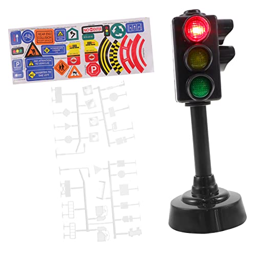 Supvox Verkehrszeichen Spielzeugset für Teiliges Lernspielzeug mit Ampel und Straßenschildern zur Verkehrssicherheit und Kognitiven für Rollenspiele und Kreative Aktivitäten Supvox Verkehrszeichen Spielzeugset für Teiliges Lernspielzeug mit Ampel und Straßenschildern zur Verkehrssicherheit und Kognitiven für Rollenspiele und Kreative Aktivitäten von Supvox
