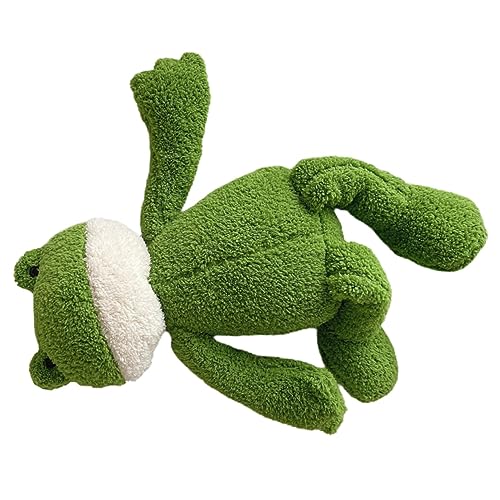 Supvox Verlieren Sie Keine Plüschpuppen Frosch Puppen für Mädchen dekoratives Kinderspielzeug dekorative Cartoon-Frösche Haushaltsfrösche gefüllte Frösche Green von Supvox