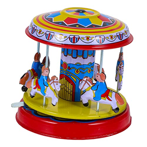 Supvox Vintage Karussell Windspielzeug Aus Nostalgisches Aufziehspielzeug Für Dekoration Im Retro Stil Für Heim Club Und Bar Supvox Vintage Karussell Windspielzeug Aus Nostalgisches Aufziehspielzeug Für Dekoration Im Retro Stil Für Heim Club Und Bar von Supvox