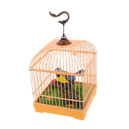 Supvox Vogelkäfig Mit Sprachsteuerung Kleines Vogelspielzeug Zwitschernder Vogel Flatterndes Vogelspielzeug Vögel Für Singende Vögel Bewegungsaktiviertes Künstliches Supvox Vogelkäfig Mit Sprachsteuerung Kleines Vogelspielzeug Zwitschernder Vogel Flatterndes Vogelspielzeug Vögel Für Singende Vögel Bewegungsaktiviertes Künstliches von Supvox