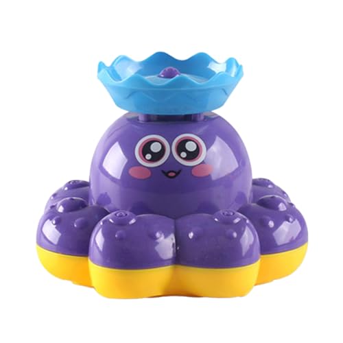 Supvox Wasserquadrat- - Badewannenspielzeug für Oktopus-Badespielzeug Kinderbadspielzeug Sprühwasserspielzeug elektronisches Sprühgerät Violett Supvox Wasserquadrat- - Badewannenspielzeug für Oktopus-Badespielzeug Kinderbadspielzeug Sprühwasserspielzeug elektronisches Sprühgerät Violett von Supvox