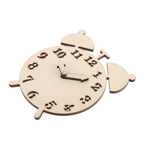 Supvox Wecker Aus Holzspänen Bestandteile Von Wanduhren DIY-Uhr Handgefertigte Holzuhr Puzzle-Uhr Aus Holz Werkzeuge Zum Uhrenbau Teile Für Die Uhrmacherei Vintage Wohnkultur Khaki Supvox Wecker Aus Holzspänen Bestandteile Von Wanduhren DIY-Uhr Handgefertigte Holzuhr Puzzle-Uhr Aus Holz Werkzeuge Zum Uhrenbau Teile Für Die Uhrmacherei Vintage Wohnkultur Khaki von Supvox