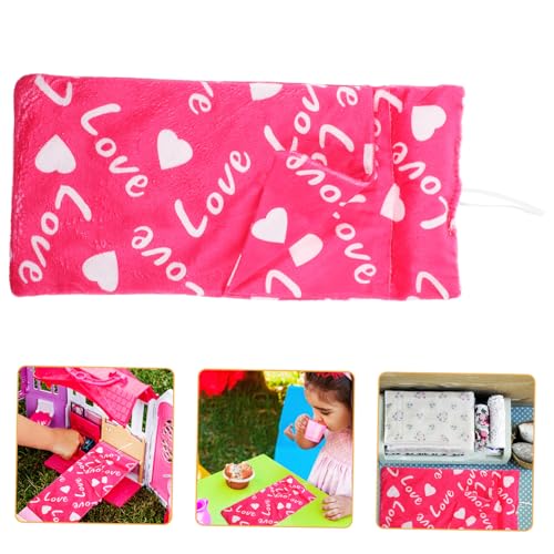 Supvox Weicher Puppenschlafsack für Puppen Langlebig Farbecht Liebevolles Design als für Geburtstags Feiertagsüberraschung Supvox Weicher Puppenschlafsack für Puppen Langlebig Farbecht Liebevolles Design als für Geburtstags Feiertagsüberraschung von Supvox