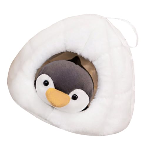 Supvox Weiches Kuscheltier Pinguin Plüschtier Flauschiges Stofftier mit Feiner Verarbeitung Hautfreundlich und Formstabil Dekoration für Wohnzimmer und Schlafzimmer Geschenkidee für von Supvox