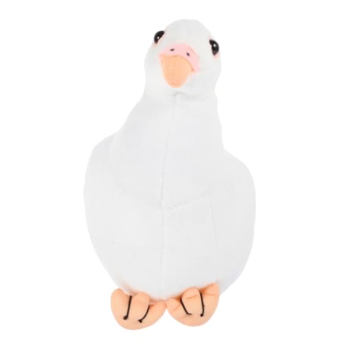 Supvox Weiches Plüschtier Taubenpuppe Kuscheliges Stofftier Vogelspielzeug für Erwachsene und Flauschiges Cartoon Stofftier mit Sanftem Material als und Wohnraumdekoration von Supvox