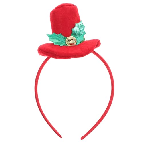 Supvox Weihnachts Haarreifen mit Kreativem Hutdesign Weicher Bequem und Sicher Festlicher Haarschmuck für Kinderkostüme Karneval und Weihnachtsfeiern Modisch und Dekorativ von Supvox