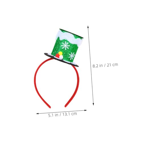 Supvox Weihnachtshut -Kopfschmuck Feiertagshüte mit Plüsch gestrickte Weihnachtsmütze Weihnachten Elf Pailletten-Stirnband für Frauen weihnachtliches Stirnband Weihnachtsstirnbänder Vlies Supvox Weihnachtshut -Kopfschmuck Feiertagshüte mit Plüsch gestrickte Weihnachtsmütze Weihnachten Elf Pailletten-Stirnband für Frauen weihnachtliches Stirnband Weihnachtsstirnbänder Vlies von Supvox