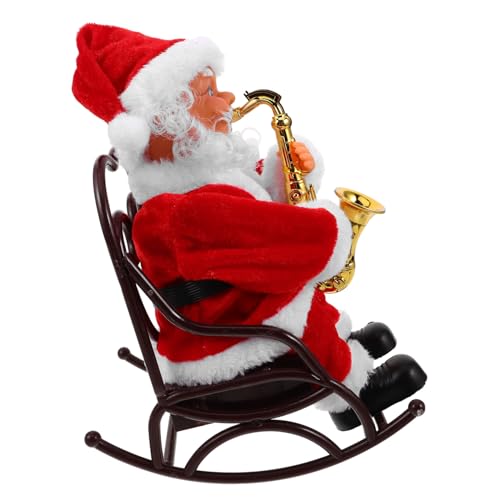 Supvox Weihnachtsmann Lustiges Für Weihnachten Weihnachtsmann Puppe Weihnachtsparty Geschenke Elektrischer Weihnachtsspielzeug Dekor Kreatives von Supvox