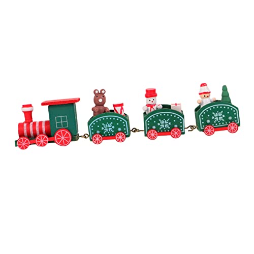 Supvox Weihnachtszug Holzspielzeug Deko Ornament Niedliches Weihnachtsdesign für Zuhause Büro und Geschäfte Festtage zu Verschönern Supvox Weihnachtszug Holzspielzeug Deko Ornament Niedliches Weihnachtsdesign für Zuhause Büro und Geschäfte Festtage zu Verschönern von Supvox