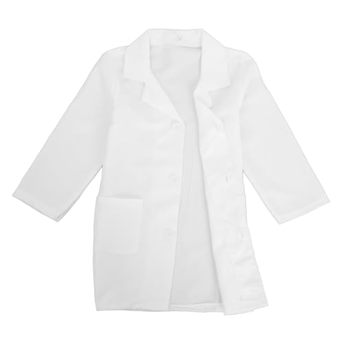 Supvox Weißer Kittel für Weißer Laborkittel für Baumwolle weißer Mantel kinderkleidung kinderparty Arztkostüm für Kleinkinder Wissenschaftler Kostüm Polyester Supvox Weißer Kittel für Weißer Laborkittel für Baumwolle weißer Mantel kinderkleidung kinderparty Arztkostüm für Kleinkinder Wissenschaftler Kostüm Polyester von Supvox