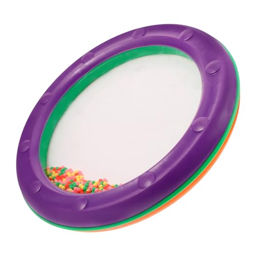 Supvox Welle Perlentrommel Kindertrommel Meeresklangtrommel Meeresklang Musikinstrument Kindermusikinstrument Wellenperle Ozeantrommel Musikspielzeug Für Babys Schlaginstrument Plastik von Supvox