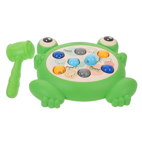Supvox Whack A Frog Game Lernspielzeug Mit Hammer Interaktives Tischspiel Für Kognitive Entwicklung Motorik Jungen Mädchen von Supvox