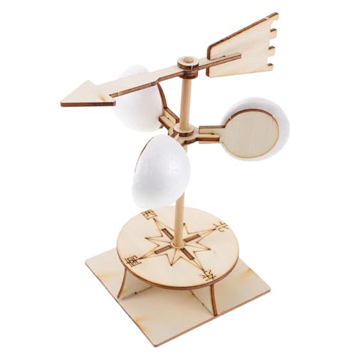 Supvox Windfahnen-Modellbausätze für kinderspielzeug Wissenschaft Schaufel spielzeuge Windfahne zusammenbauen Windfahnenspielzeug, Spielzeugset hölzern Supvox Windfahnen-Modellbausätze für kinderspielzeug Wissenschaft Schaufel spielzeuge Windfahne zusammenbauen Windfahnenspielzeug, Spielzeugset hölzern von Supvox