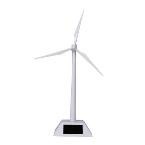 Supvox Windmühlenmodellspielzeug Windmühlen-Modell Turbinenmodell solarbetriebene Windmühlen Weiß Supvox Windmühlenmodellspielzeug Windmühlen-Modell Turbinenmodell solarbetriebene Windmühlen Weiß von Supvox