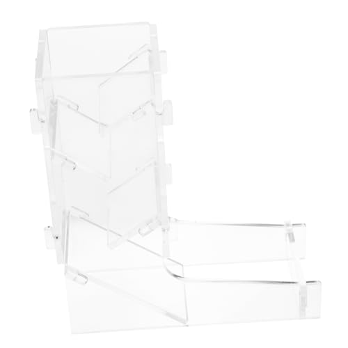Supvox Würfelturm Tischspiele, Würfelspiele Würfelrollender Turm DIY-brettspiel Würfeltürme DIY-spielbrett Zubehör Für Brettspiele Würfelrolltablett Turmwürfel Transparent Acryl von Supvox