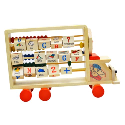 Supvox Zählwerkzeug aus Holz für Kognitive Spielhilfe Hand Koordination Lernspielzeug für Frühkindliche Mathematikfähigkeiten Supvox Zählwerkzeug aus Holz für Kognitive Spielhilfe Hand Koordination Lernspielzeug für Frühkindliche Mathematikfähigkeiten von Supvox
