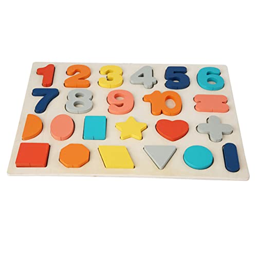 Supvox Zahlen-Alphabet-Puzzle Puzzle kinderpuzzle Holzblöcke Toys for kinderknallzeug Formen -Lernspielzeug Bildungsblöcke aus Holz Formblöcke aus Holz hölzern Colorful Supvox Zahlen-Alphabet-Puzzle Puzzle kinderpuzzle Holzblöcke Toys for kinderknallzeug Formen -Lernspielzeug Bildungsblöcke aus Holz Formblöcke aus Holz hölzern Colorful von Supvox