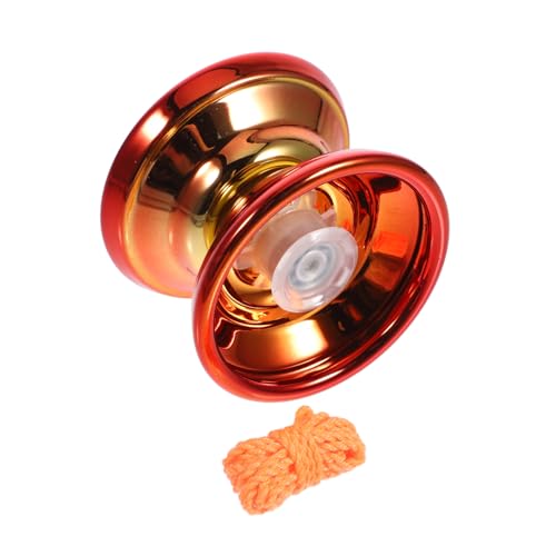 Supvox Zeichenfolge Jo-Jo Mini Ball klein winzig Yoyo Wettbewerb Yoyo für Anti-Fall-Yo-Yo-Tanz chinesisch yo yo Yo-Yos für Anfänger Juhu Abs rot von Supvox