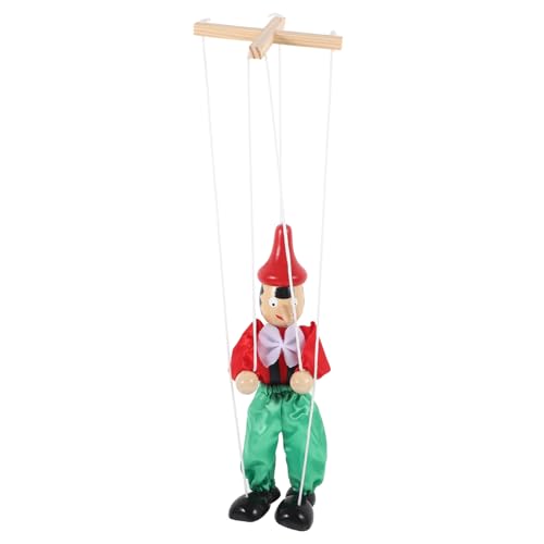 Supvox Zeichenfolge Marionettenspielzeug Marionette Interaktives Handpuppe Marionettenpuppe für Puppenmarionette Holzpuppe Holzleute Stoff Zufällige Farbe Supvox Zeichenfolge Marionettenspielzeug Marionette Interaktives Handpuppe Marionettenpuppe für Puppenmarionette Holzpuppe Holzleute Stoff Zufällige Farbe von Supvox