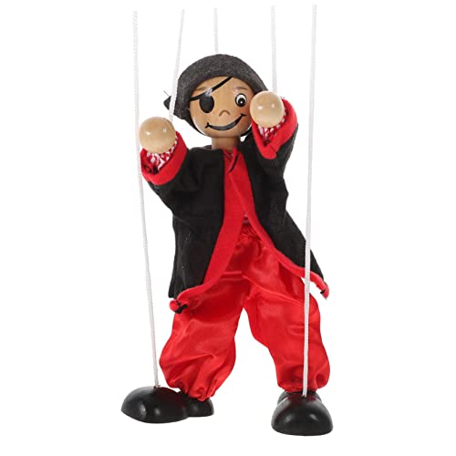 Supvox Zeichenfolge Marionettenspielzeug lustige Marionette Handpuppen Puppen für Marinette-Puppe Kinderspielzeug Marionettenpuppen Puppenspielzeug Marionette Puppet Stoff Schwarz von Supvox