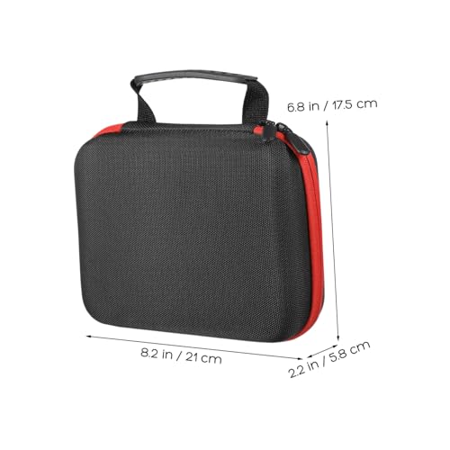 Supvox Zipper Würfeltasche mit Trennfach Tragbare Würfelaufbewahrungstasche aus Verbundmaterial Sicherer Organizer für Brettspiele und Tabletop Zubehör Vielseitige Spielzubehör von Supvox