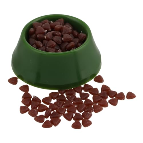 Supvox Zubehör Für Puppenhäuser Miniatur-zubehör Für Gefälschte Hunde Vorgibt Hundefutter Puppenhaus Mikroküchendekoration Mini-küchenmodell Küchenzubehör Für Puppenstuben Plastik von Supvox