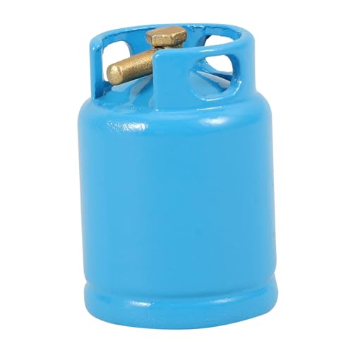 Supvox Zubehör für Puppenhäuser Maßstab 1:12 Gas Mini-Sachen puppenhaus deko Küchenzubehör für Puppenhaus Spielzeuge Miniatur-Szenenmodell Miniatur-Benzintank- Legierung Blue von Supvox