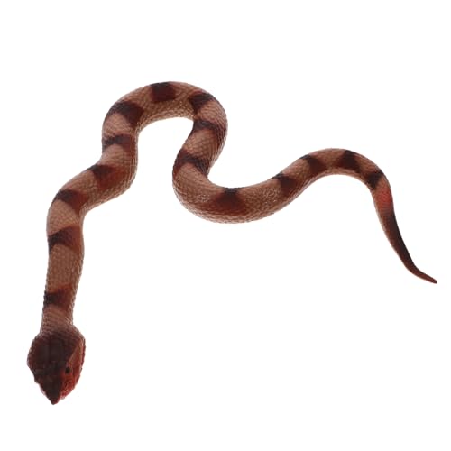 Supvox gefälschtes Schlangenspielzeug Dekorationen Streich Dein Schlangenverzierung kleine Schlangenfiguren realistische Tierfiguren gefälschte Tierfiguren Light Brown Supvox gefälschtes Schlangenspielzeug Dekorationen Streich Dein Schlangenverzierung kleine Schlangenfiguren realistische Tierfiguren gefälschte Tierfiguren Light Brown von Supvox
